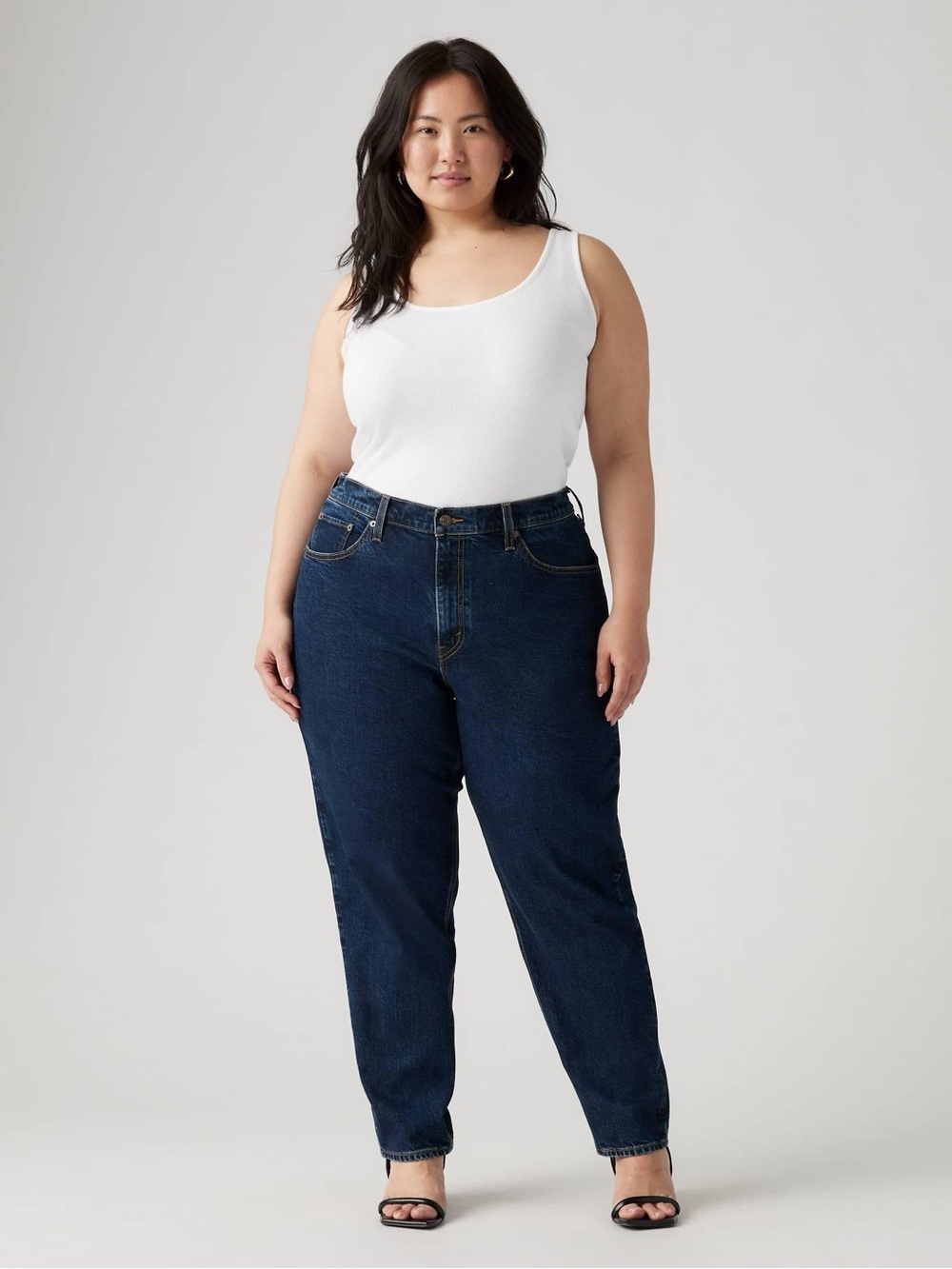 NWT Levi’s 80s Mom Jeans Women’s Plus 18W High Rise Tapered Dark Wash
